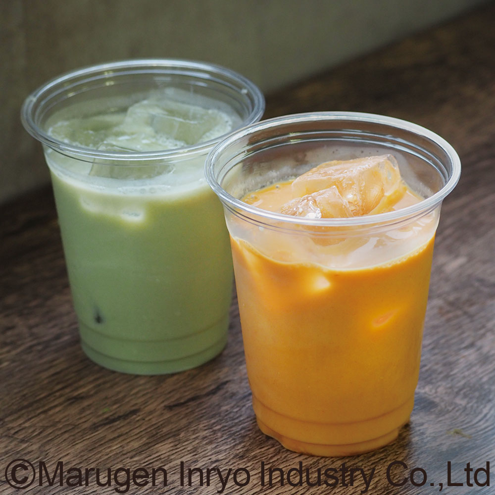 丸源飲料工業株式会社 レシピ やさい豆乳 緑 赤