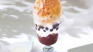 丸源飲料工業株式会社 - 【レシピ】紅茶のかき氷パフェ